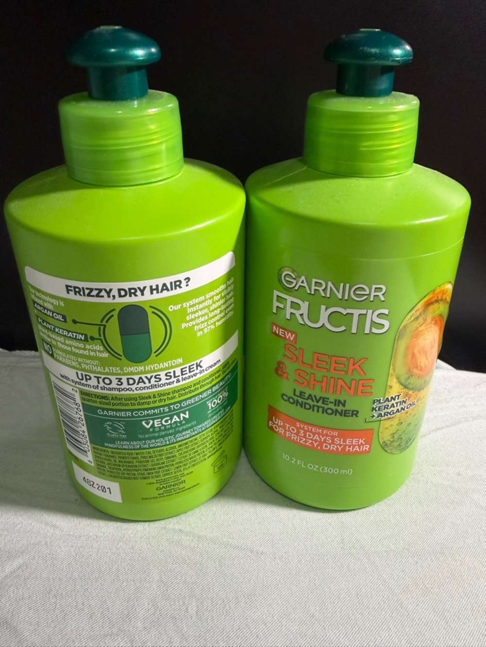 Garnier Fructis Sleek & Shine Leave-In Conditioner – Bright Green - Picture 2 of 2